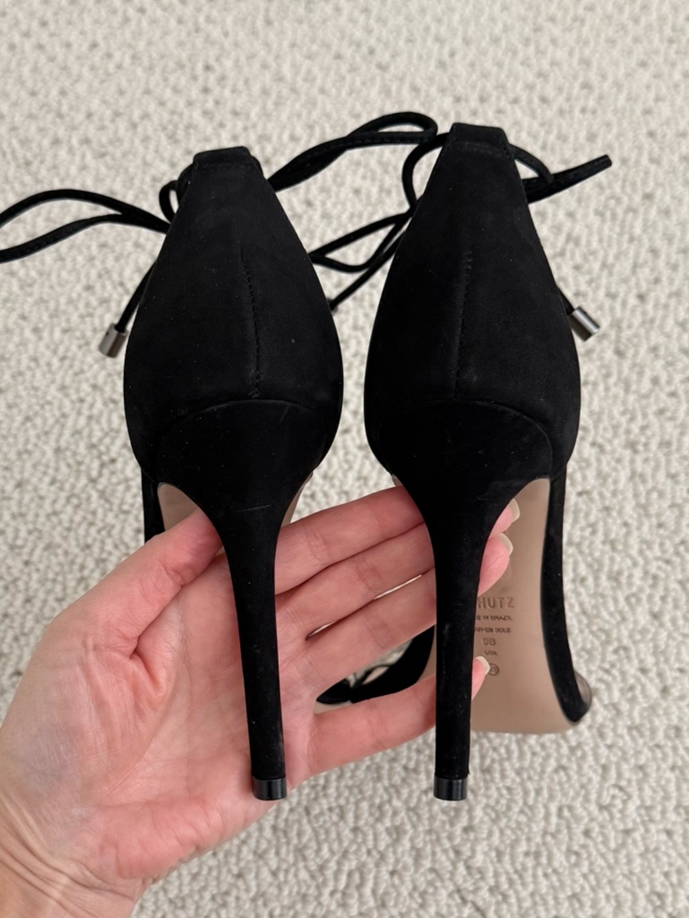 SCHUTZ Josseana Black Sandals - Picture 6 of 10